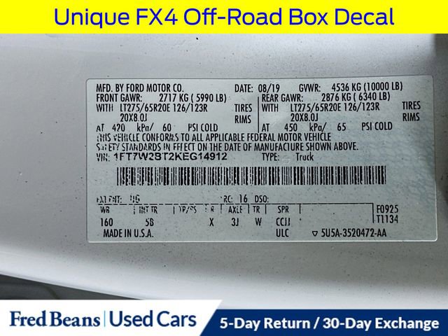 Used 2019 Ford F250 Lariat w/ Lariat Ultimate Package image 39