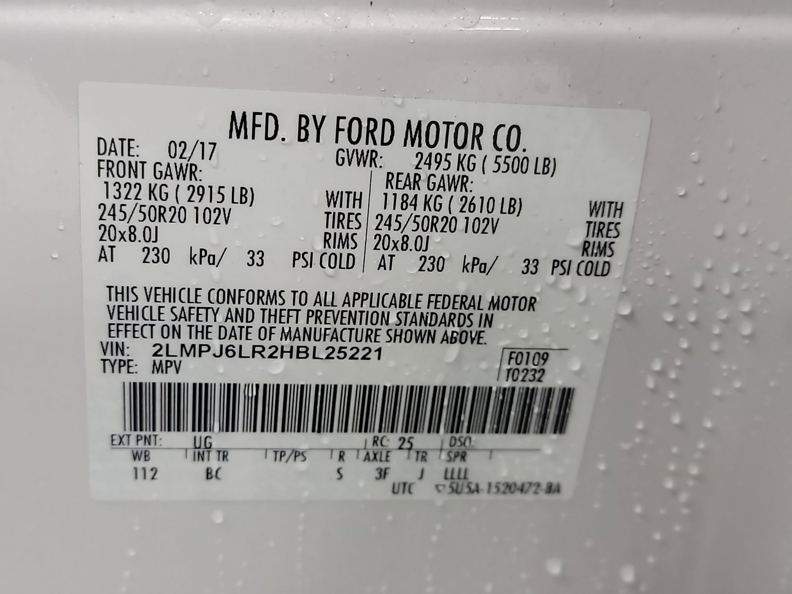 Used 2017 Lincoln MKX Reserve image 33