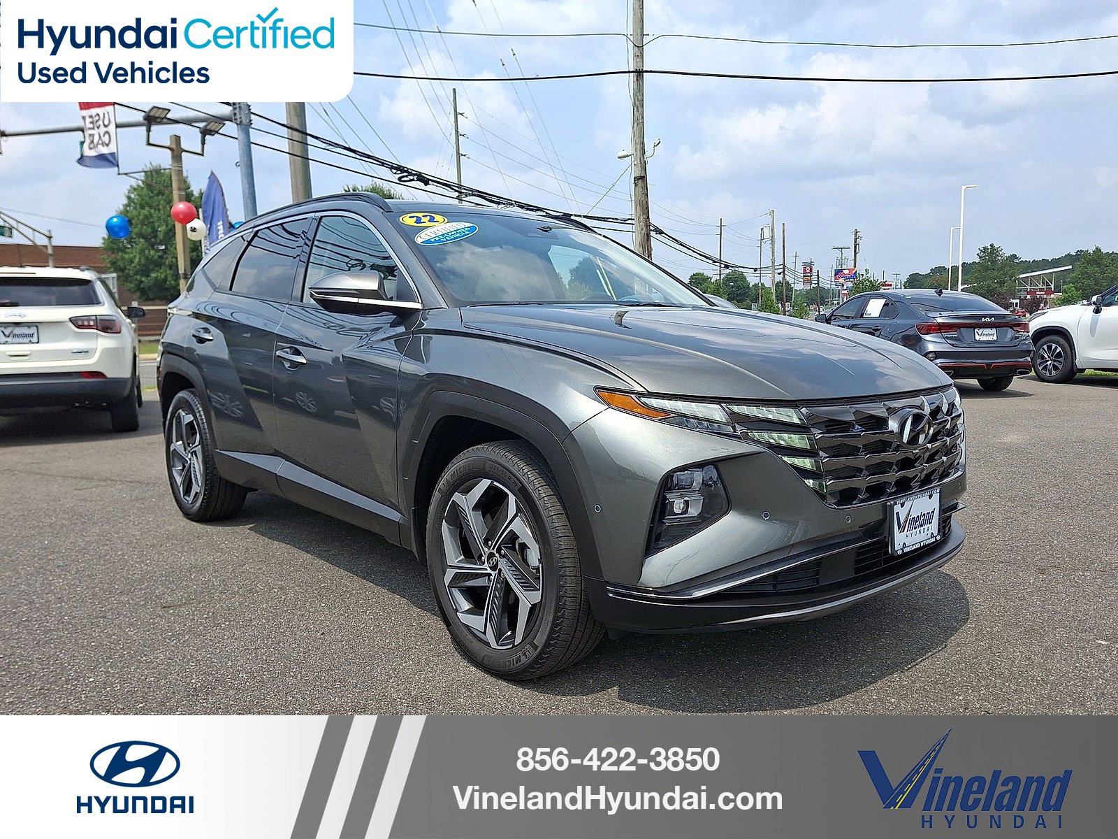 Certified 2022 Hyundai Tucson Limited