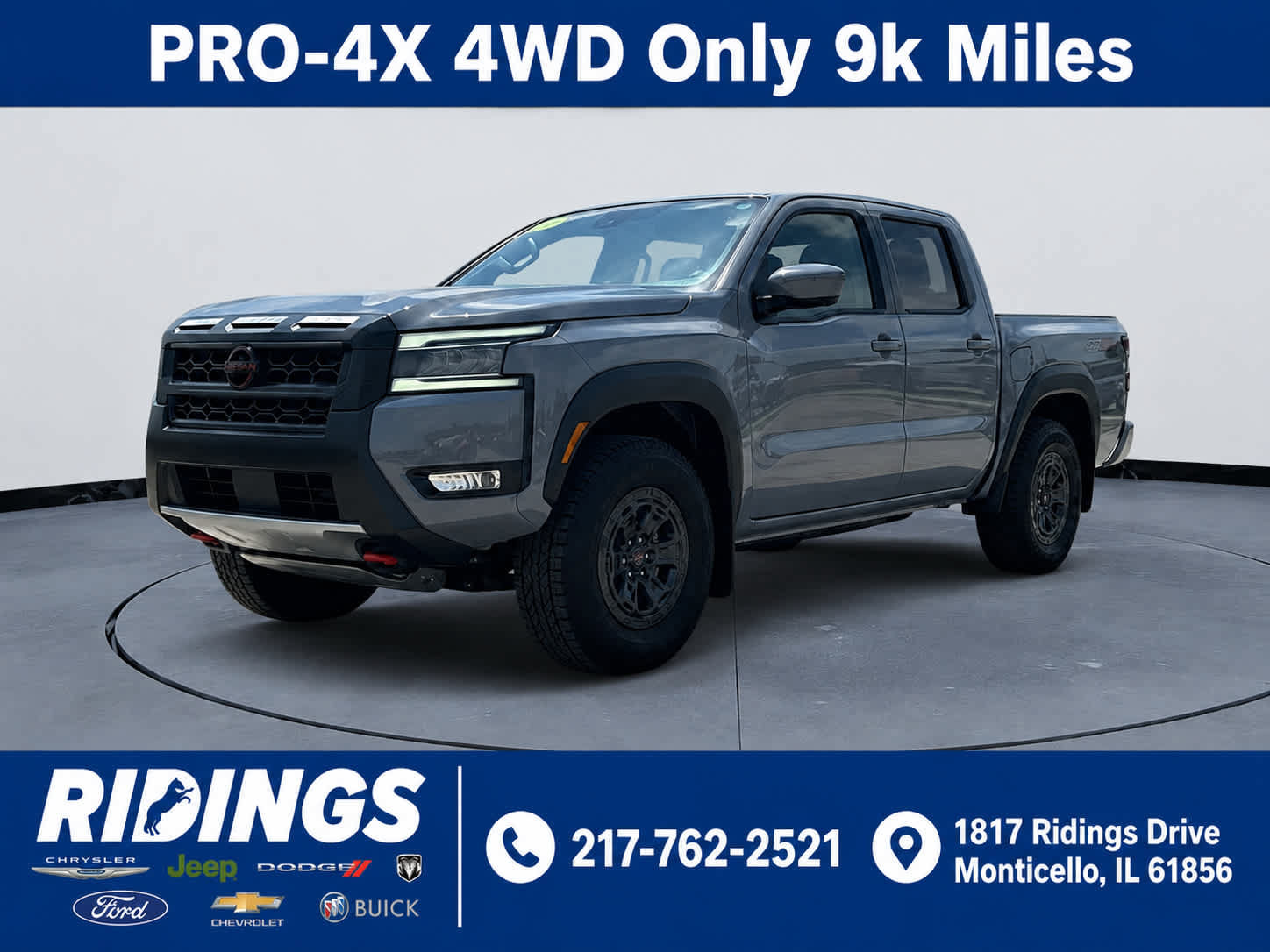 Used 2025 Nissan Frontier PRO-4X w/ Interior Protection Package AWD/4WD image 1