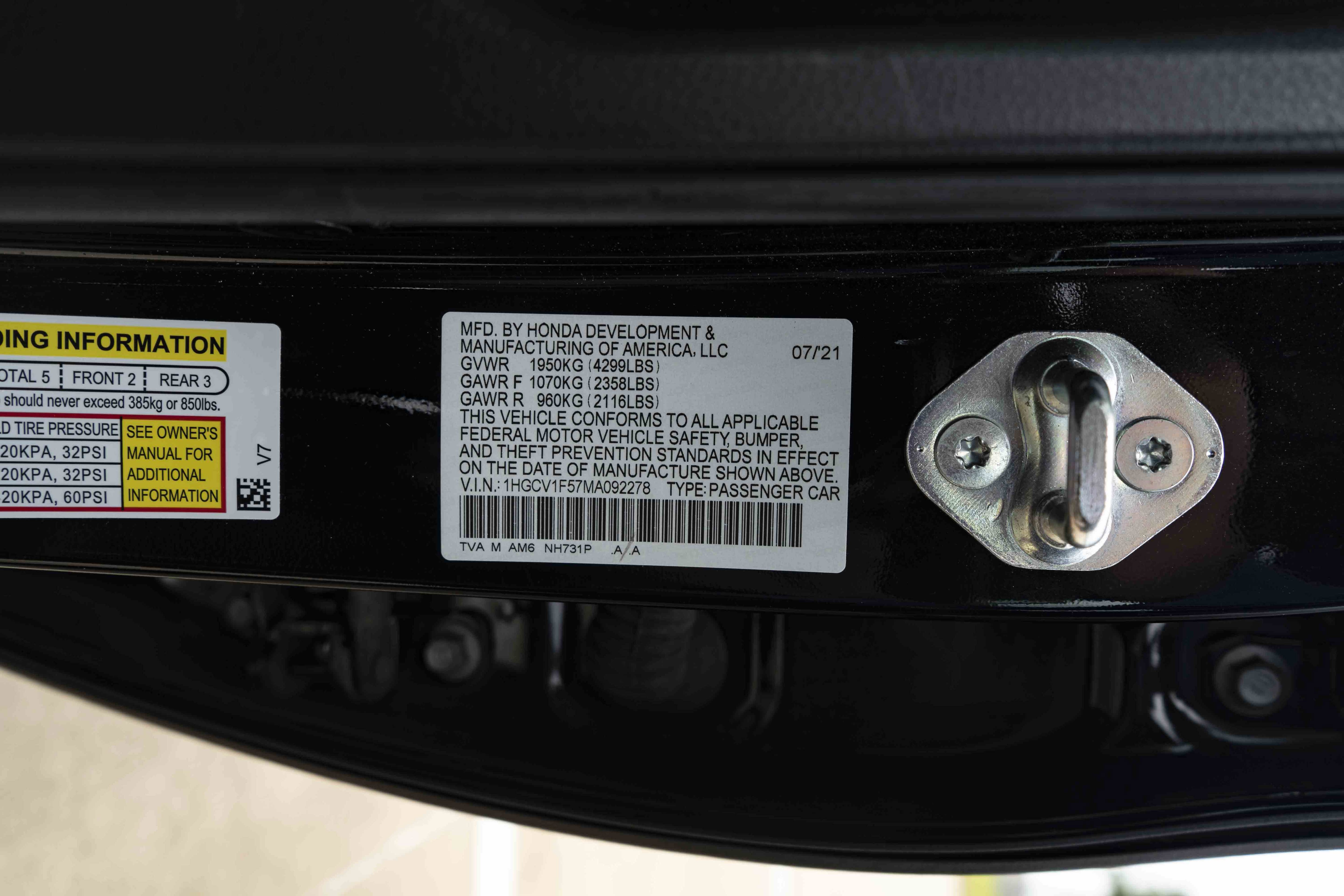 Used 2021 Honda Accord EX-L image 47