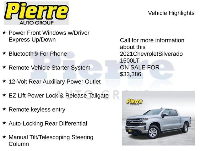 Used 2021 Chevrolet Silverado 1500 LT AWD/4WD image 22