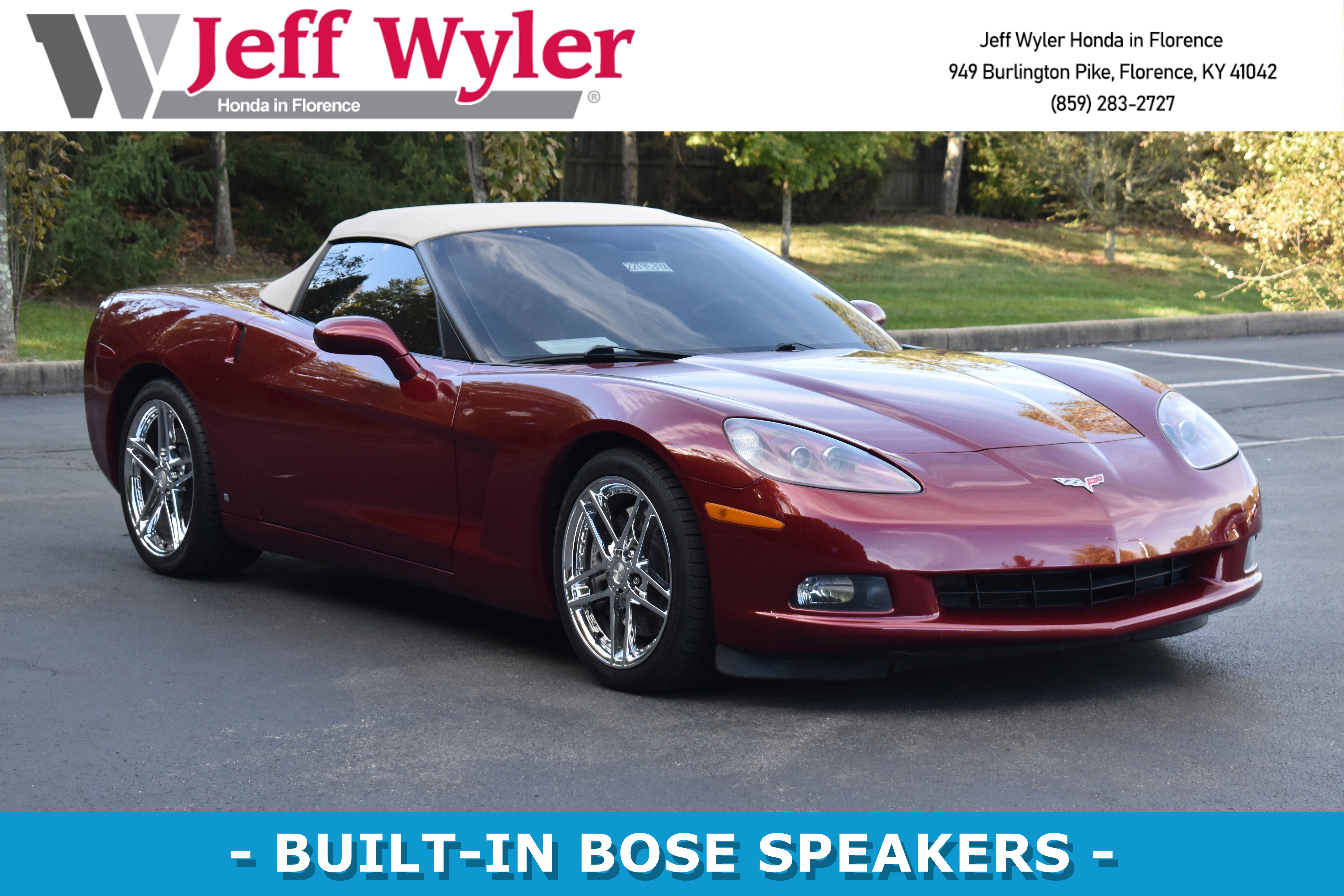 Used 2006 Chevrolet Corvette Convertible w/ Preferred Equipment Group