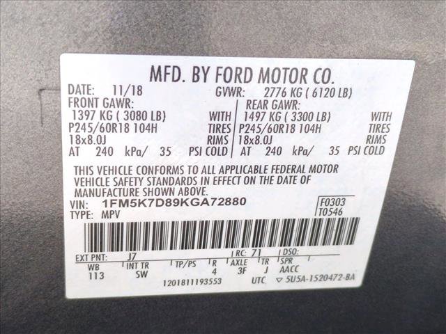 Used 2019 Ford Explorer XLT w/ Equipment Group 202A image 23