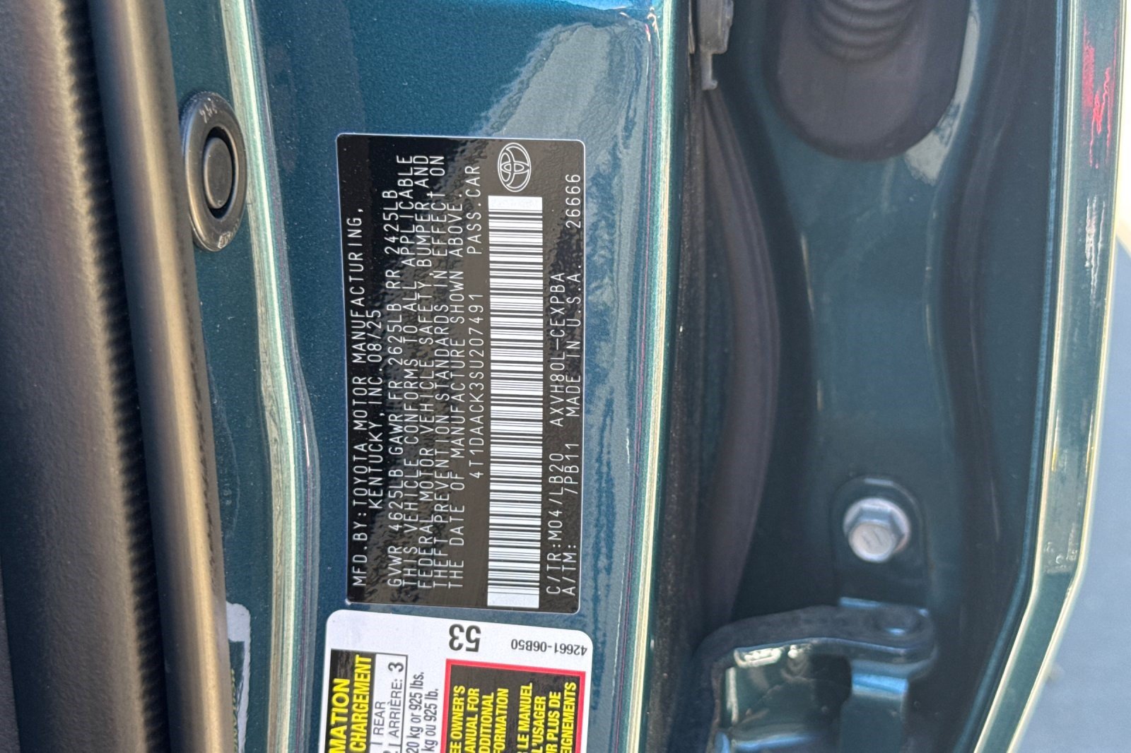 Used 2025 Toyota Camry XSE w/ Premium Plus Package FWD image 40