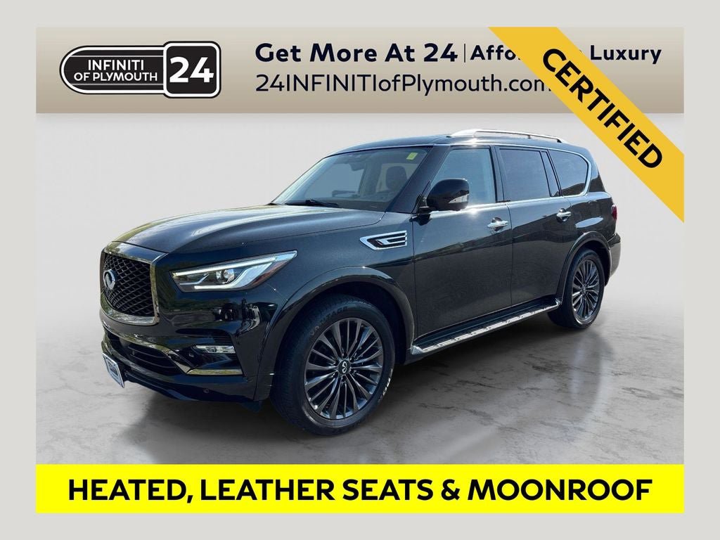 Certified 2024 INFINITI QX80 Premium Select w/ Cargo Package