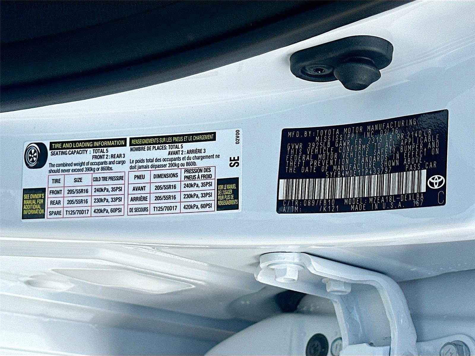 New 2026 Toyota Corolla LE image 22