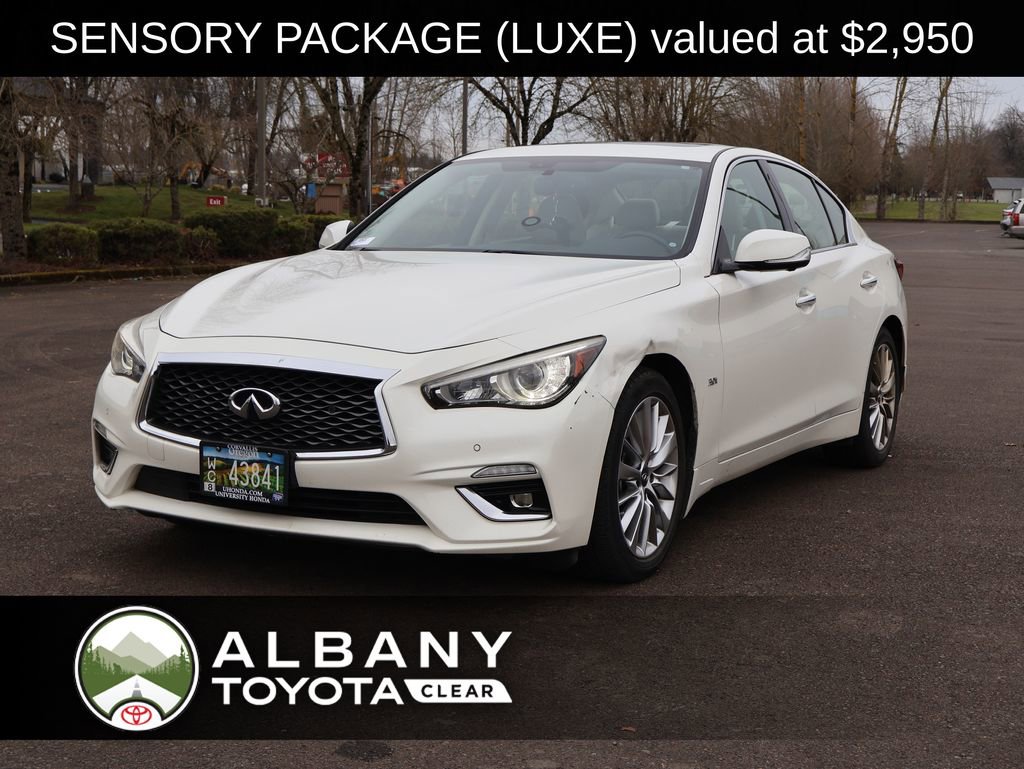 Used 2018 INFINITI Q50 Luxe w/ Sensory Package (Luxe) image 1