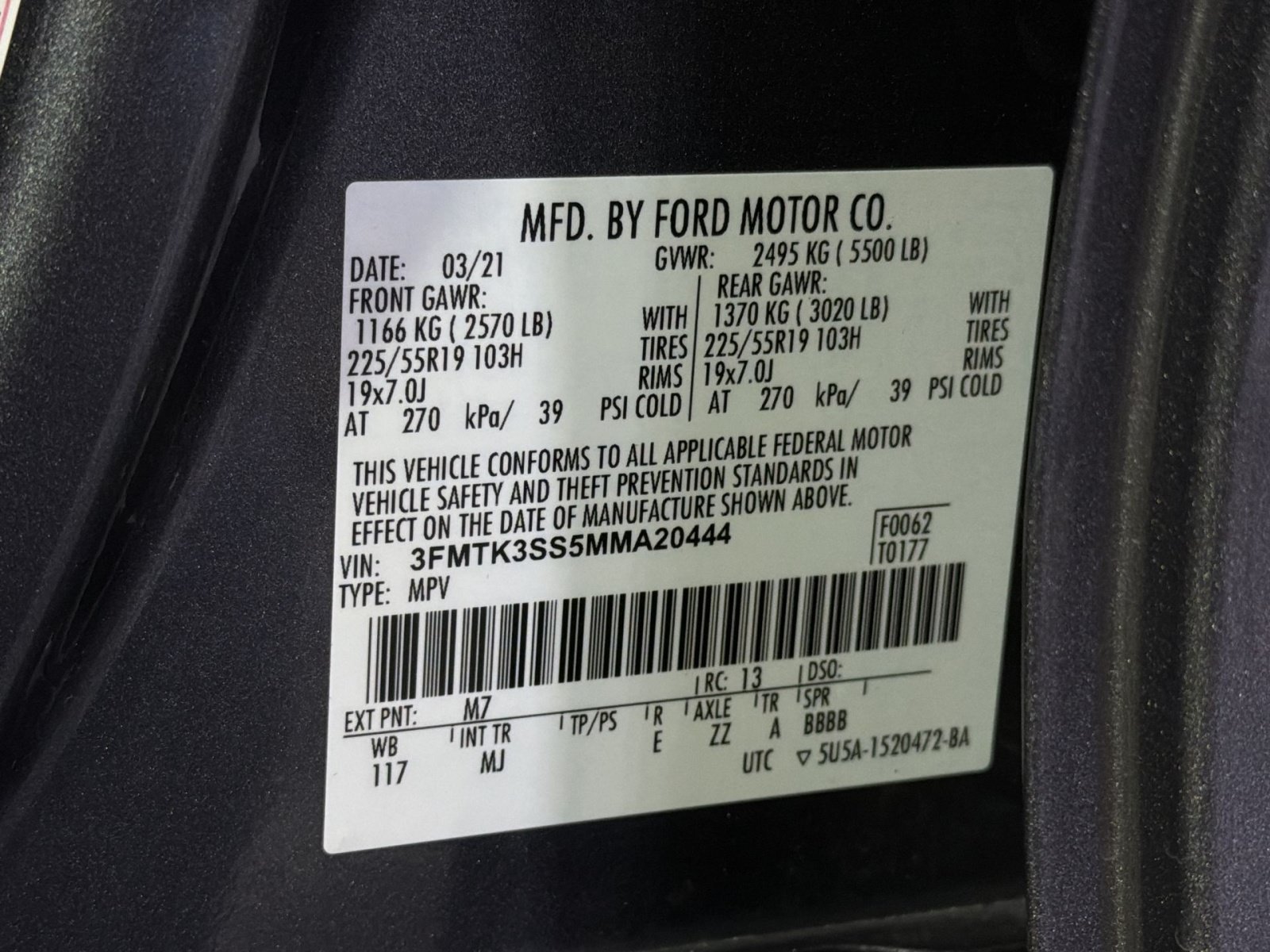Used 2021 Ford Mustang Mach-E Premium AWD/4WD image 34