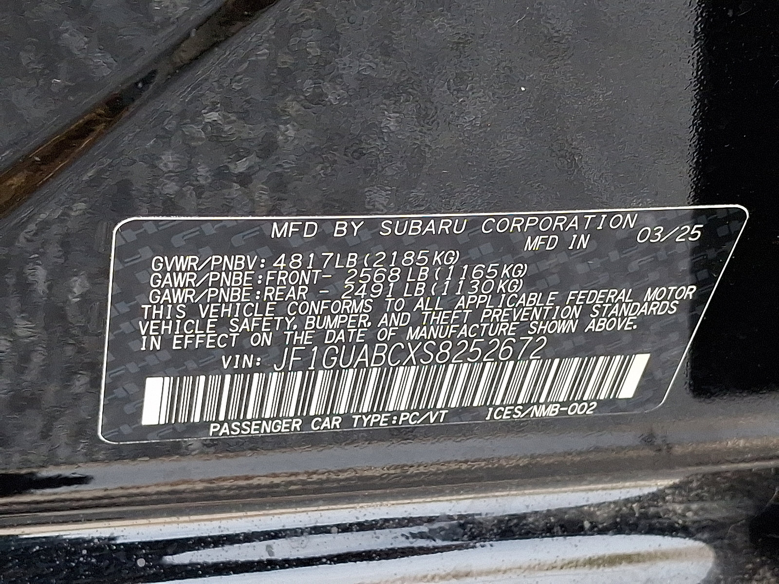 Certified 2025 Subaru Impreza 2.0i image 25