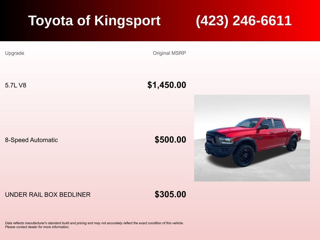 Used 2019 RAM 1500 Warlock AWD/4WD image 3