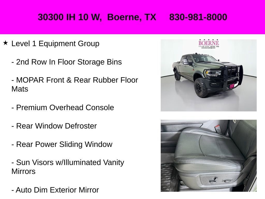 Used 2024 RAM 2500 Rebel w/ Towing Technology Group image 33