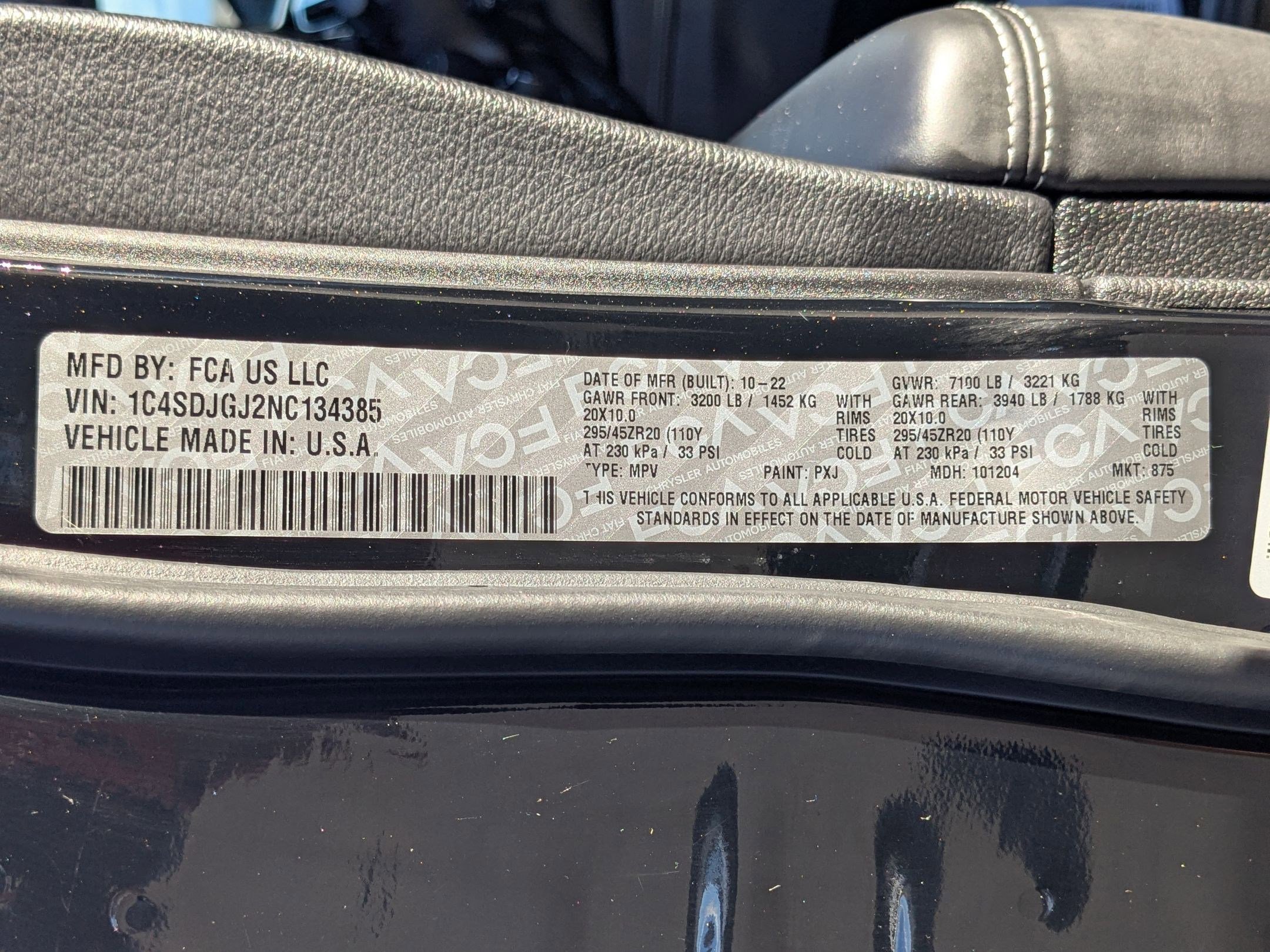 Used 2022 Dodge Durango SRT w/ Technology Group image 30