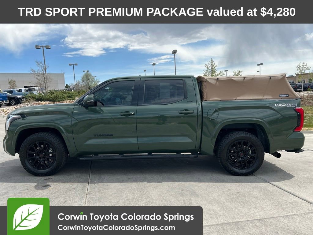Used 2023 Toyota Tundra SR5 w/ TRD Sport Premium Package AWD/4WD image 4