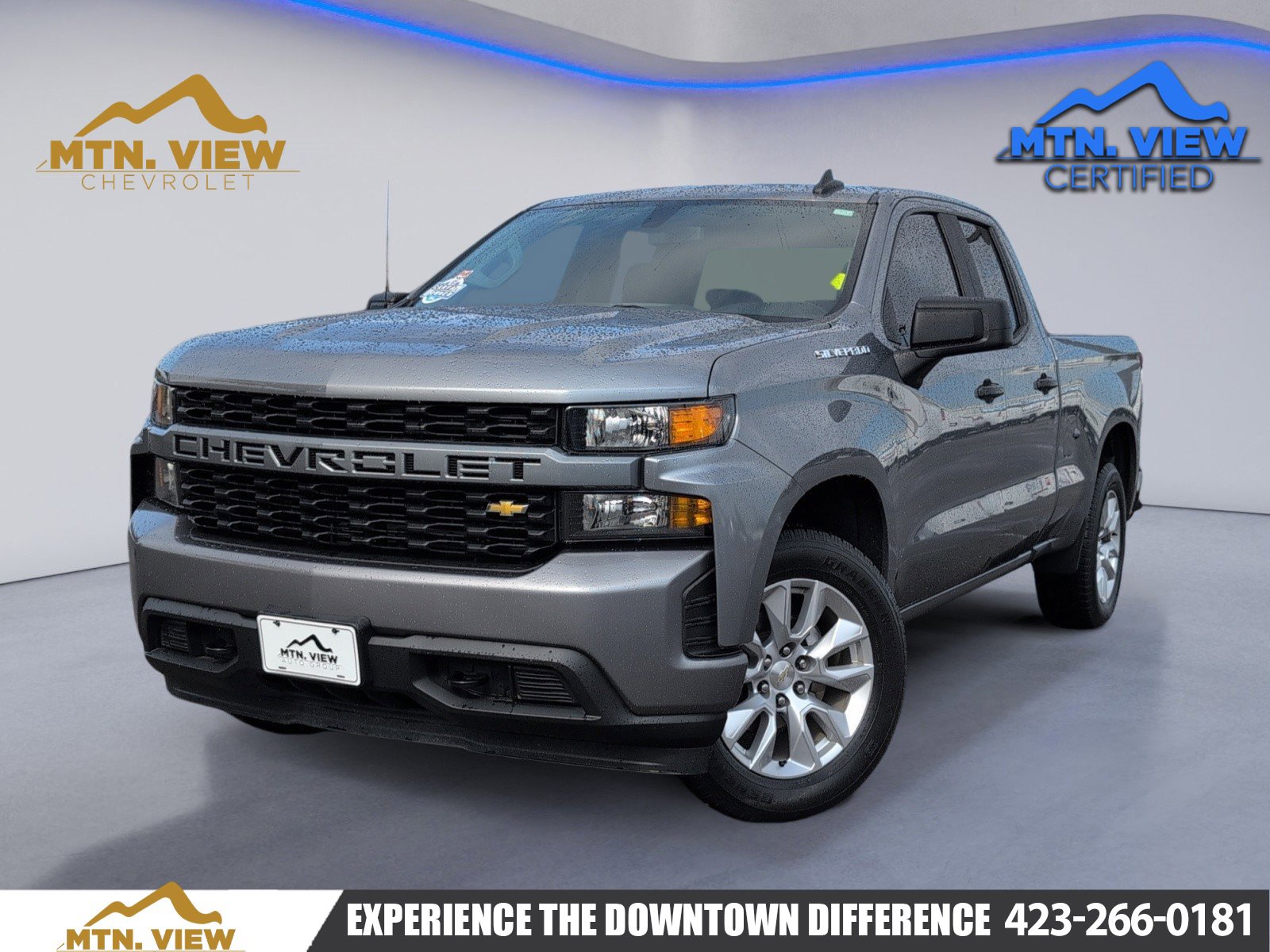 Used 2021 Chevrolet Silverado 1500 Custom image 1