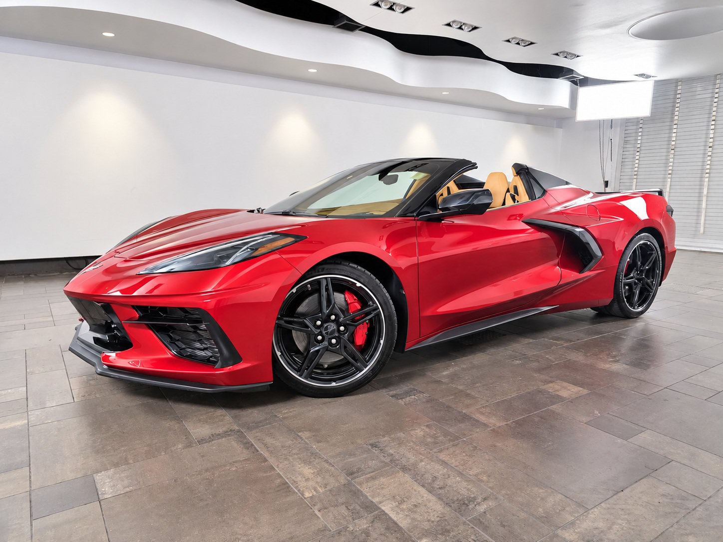 Used 2022 Chevrolet Corvette Stingray Premium Conv w/ Z51 Performance Package RWD image 1