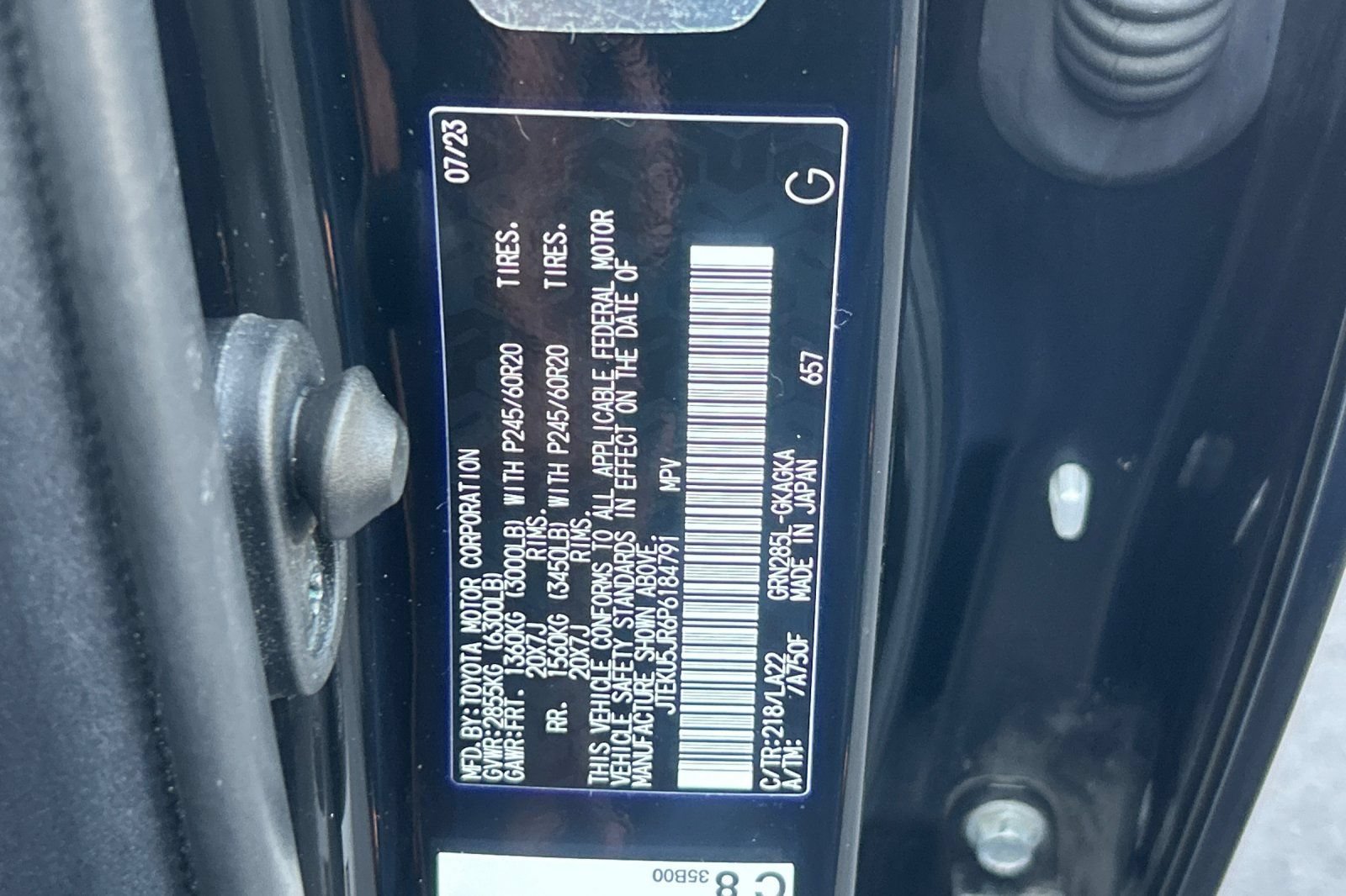 Used 2023 Toyota 4Runner Limited AWD/4WD image 31
