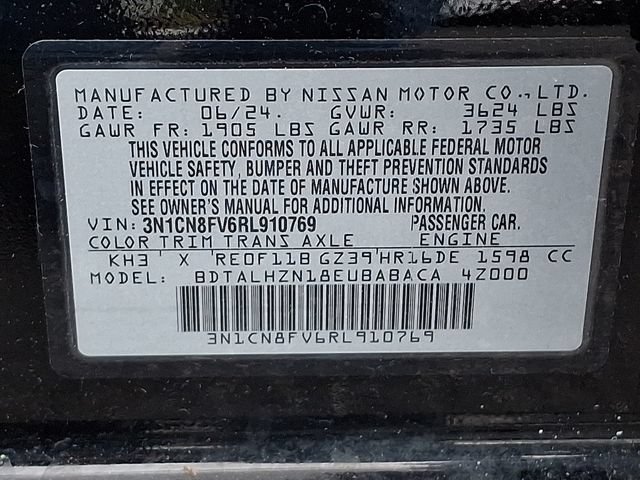 Used 2024 Nissan Versa SR FWD image 27
