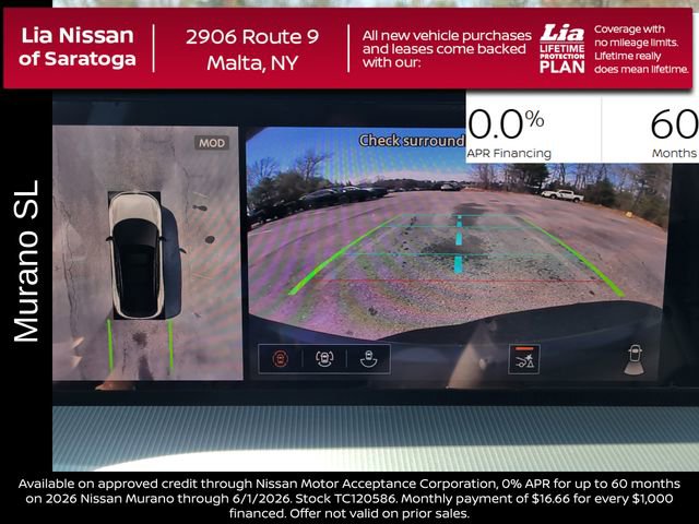 New 2026 Nissan Murano SL AWD/4WD image 23