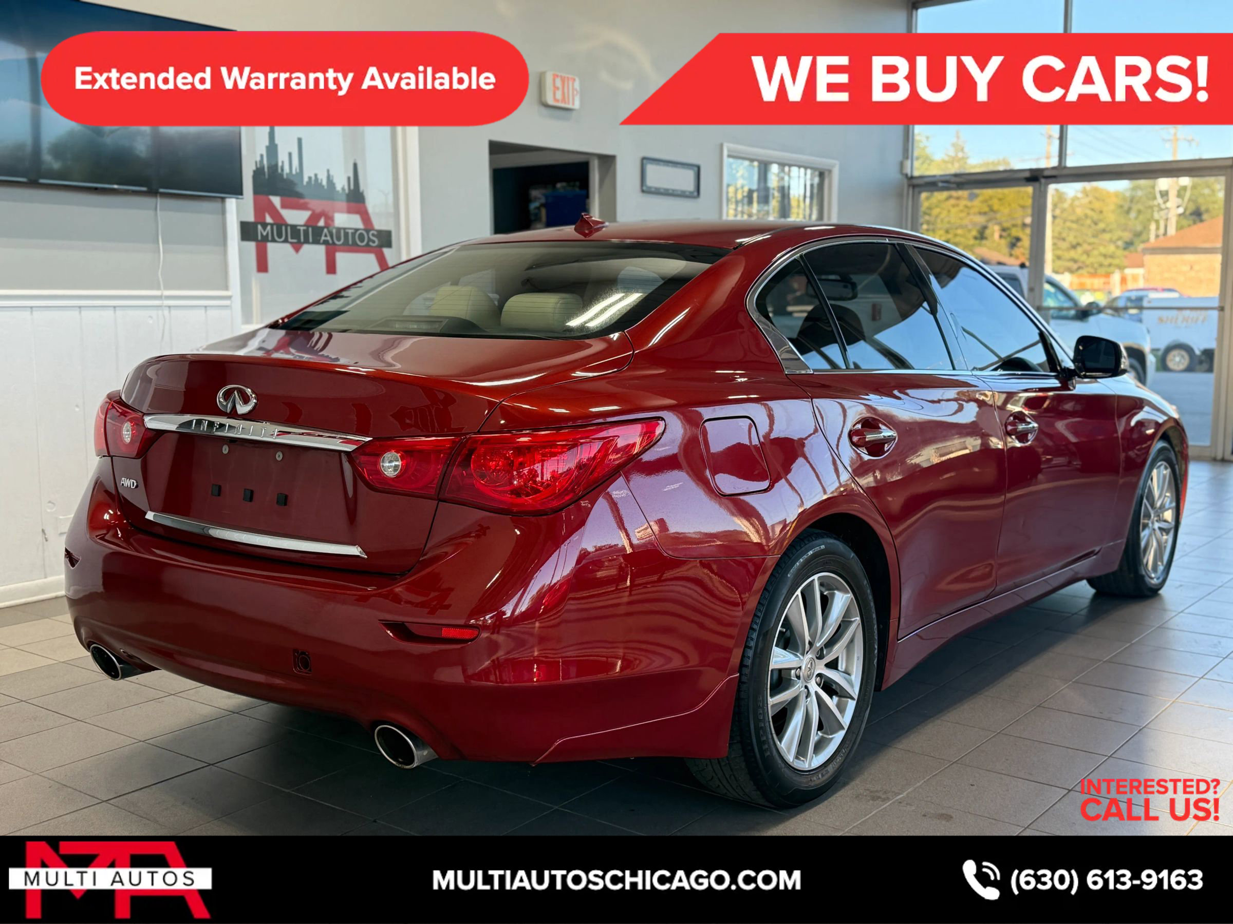 Used 2015 INFINITI Q50 Premium w/ All Weather Package image 12