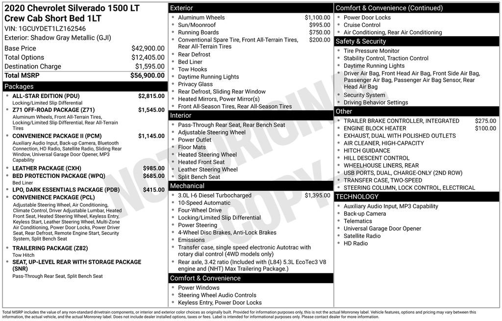 Used 2020 Chevrolet Silverado 1500 LT w/ All-Star Edition AWD/4WD image 7