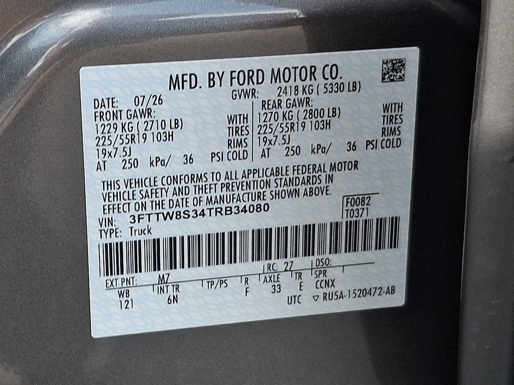 Used 2026 Ford Maverick Lariat AWD/4WD image 27