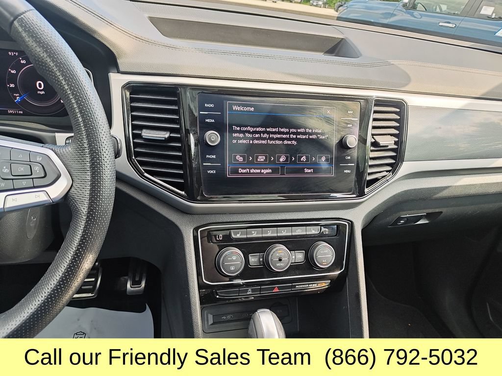 Used 2022 Volkswagen Atlas SEL R-Line AWD/4WD image 19