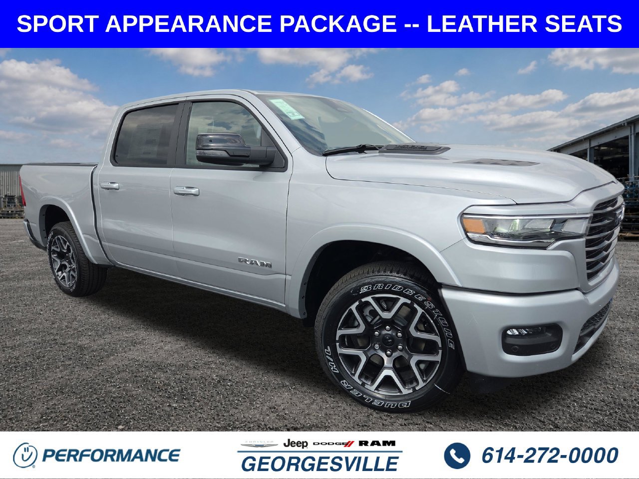 New 2026 RAM 1500 Laramie w/ Sport Appearance Package