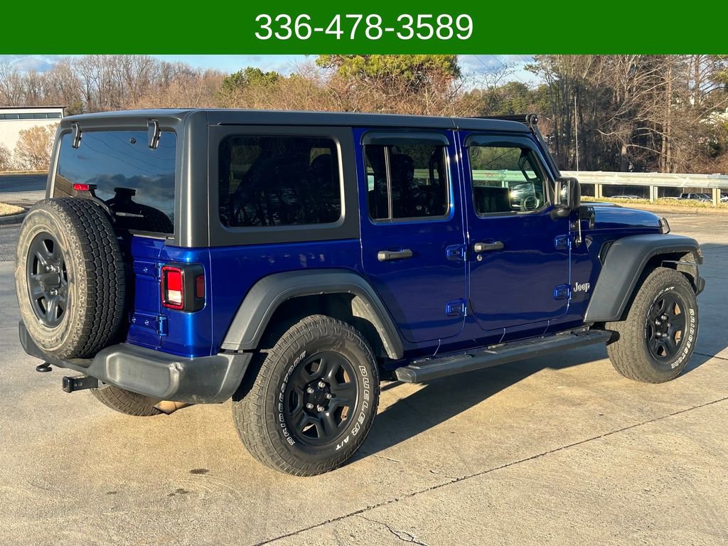 Used 2020 Jeep Wrangler Unlimited Sport image 5