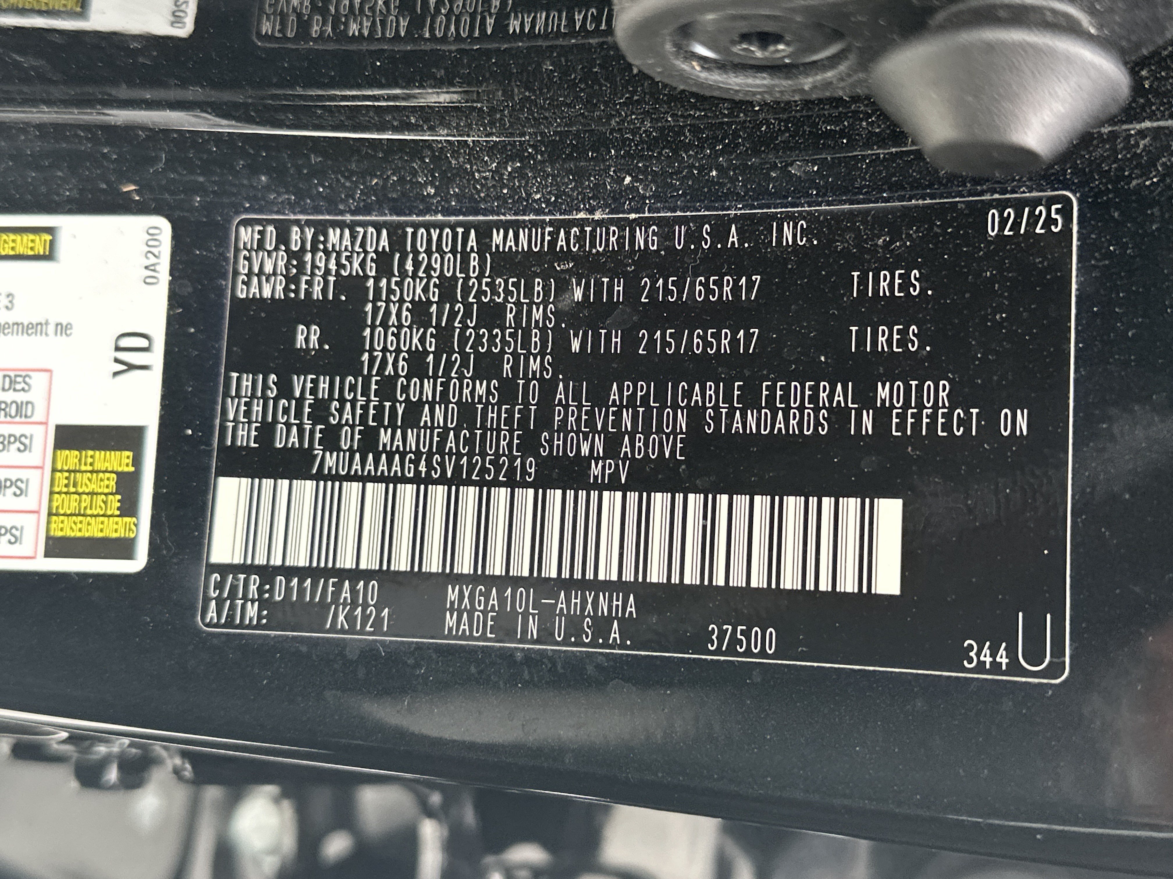 Certified 2025 Toyota Corolla Cross L FWD image 35