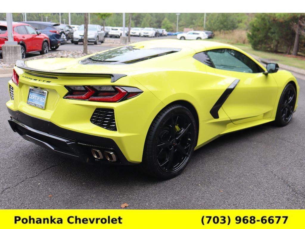 Certified 2022 Chevrolet Corvette Stingray Preferred Cpe w/ Z51 Performance Package image 7