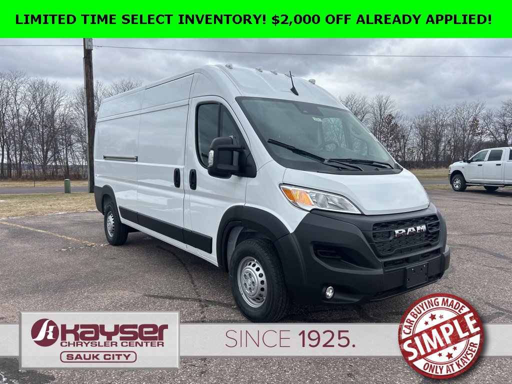 New 2025 RAM ProMaster 2500 w/ Convenience Group