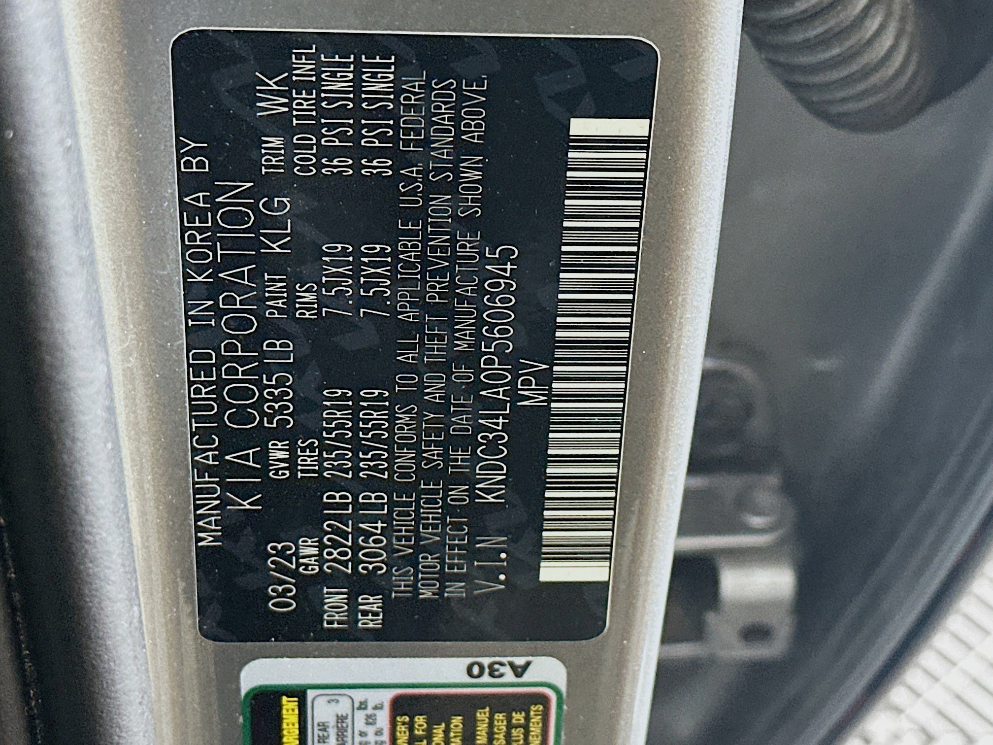 Used 2023 Kia EV6 Wind w/ Wind Technology Package image 12