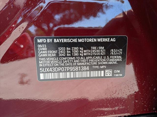 Certified 2023 BMW X3 sDrive30i w/ Convenience Package RWD image 16