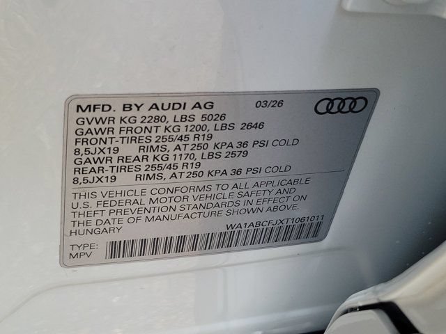 Certified 2026 Audi Q3 quattro 2.0T AWD/4WD image 32