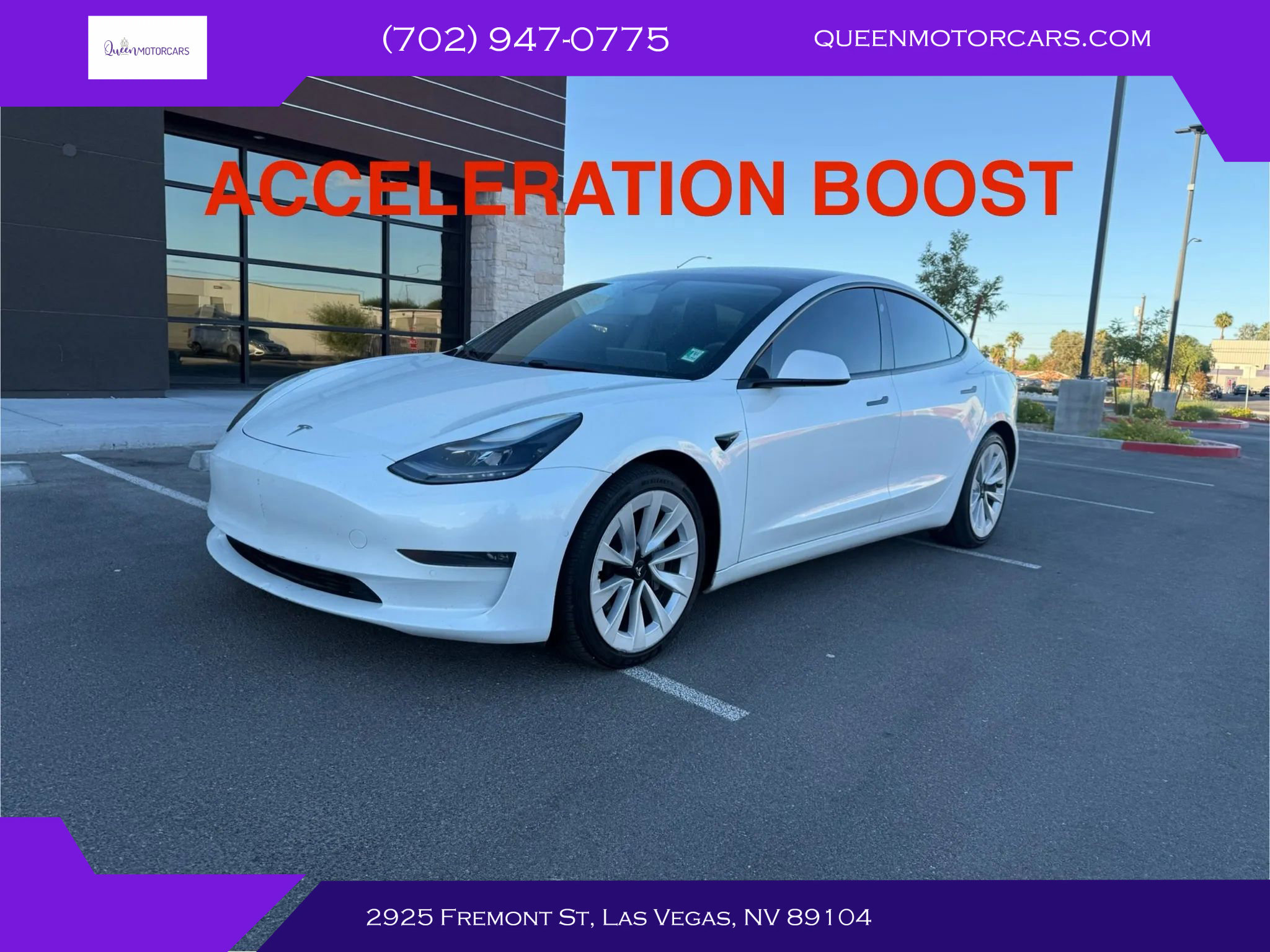 Used 2021 Tesla Model 3 Long Range image 1