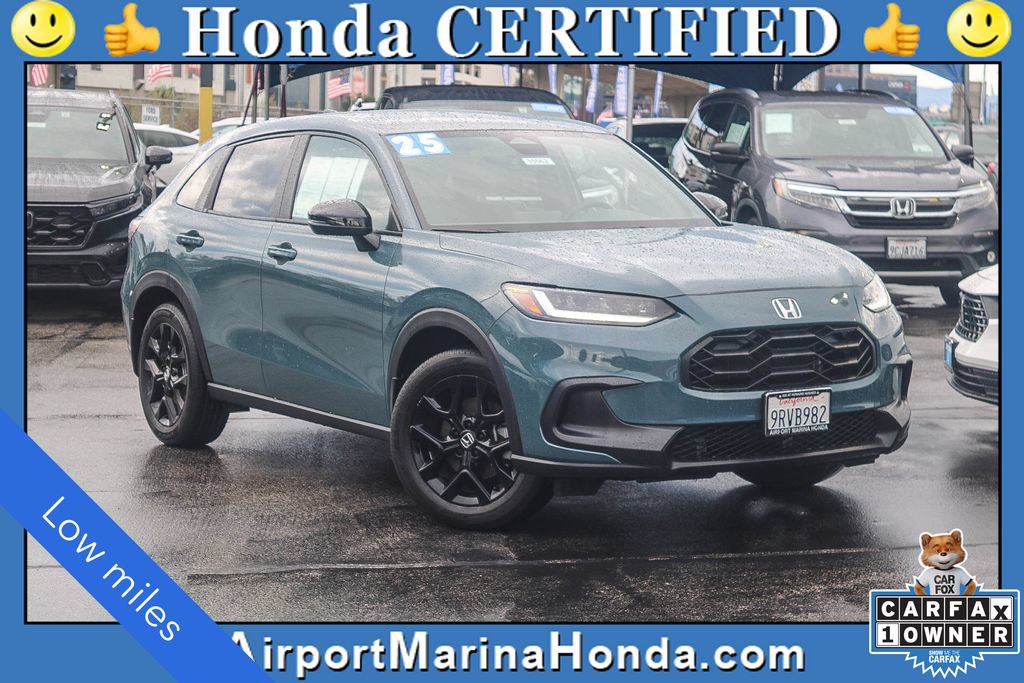 Certified 2025 Honda HR-V Sport image 1