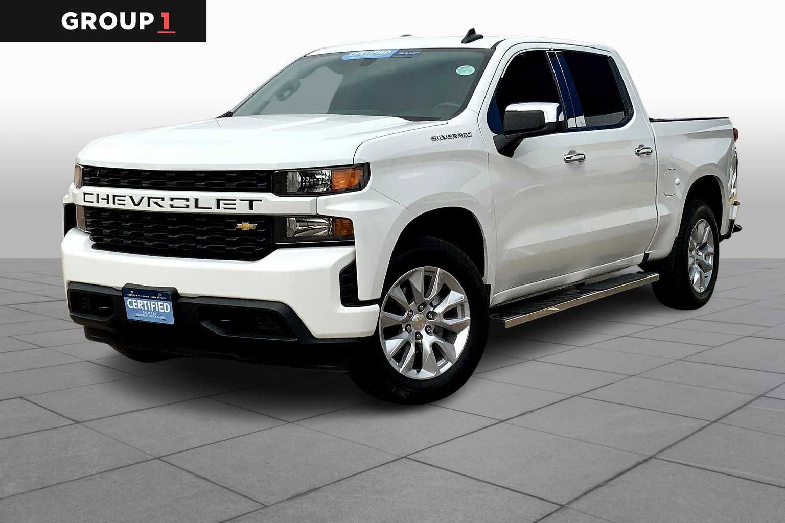 Used 2021 Chevrolet Silverado 1500 Custom RWD image 1
