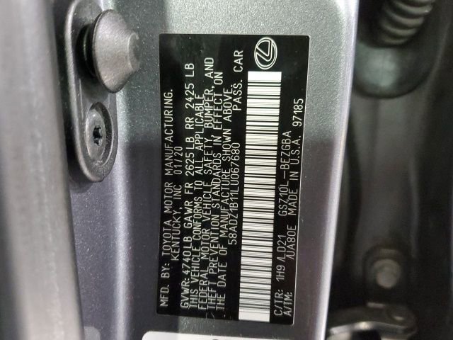 Used 2020 Lexus ES 350 w/ Premium Package image 32