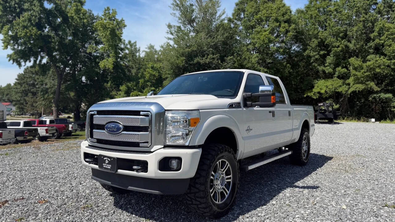 Used 2016 Ford F250 Platinum w/ FX4 Off-Road Package AWD/4WD image 3