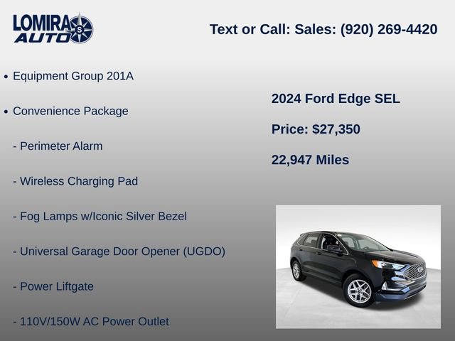 Used 2024 Ford Edge SEL w/ Convenience Package AWD/4WD image 8