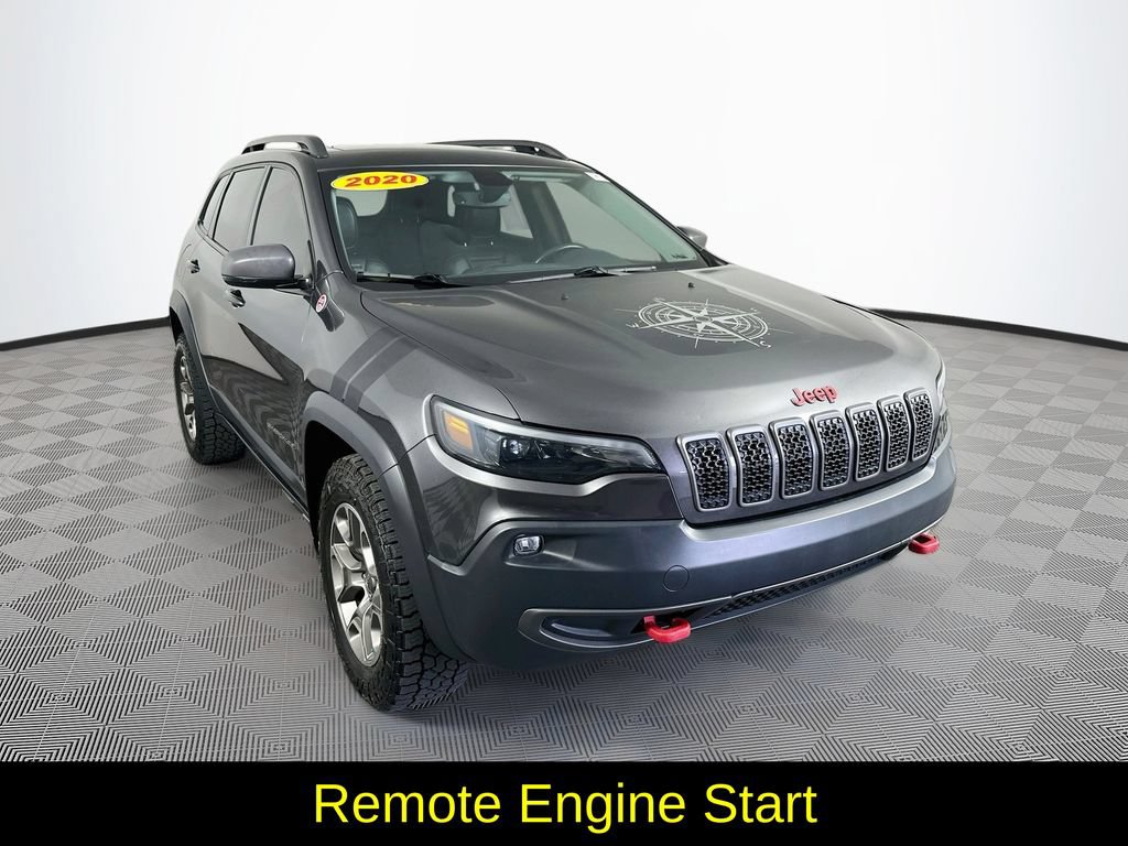 Used 2020 Jeep Cherokee Trailhawk w/ Comfort/Convenience Group AWD/4WD image 3