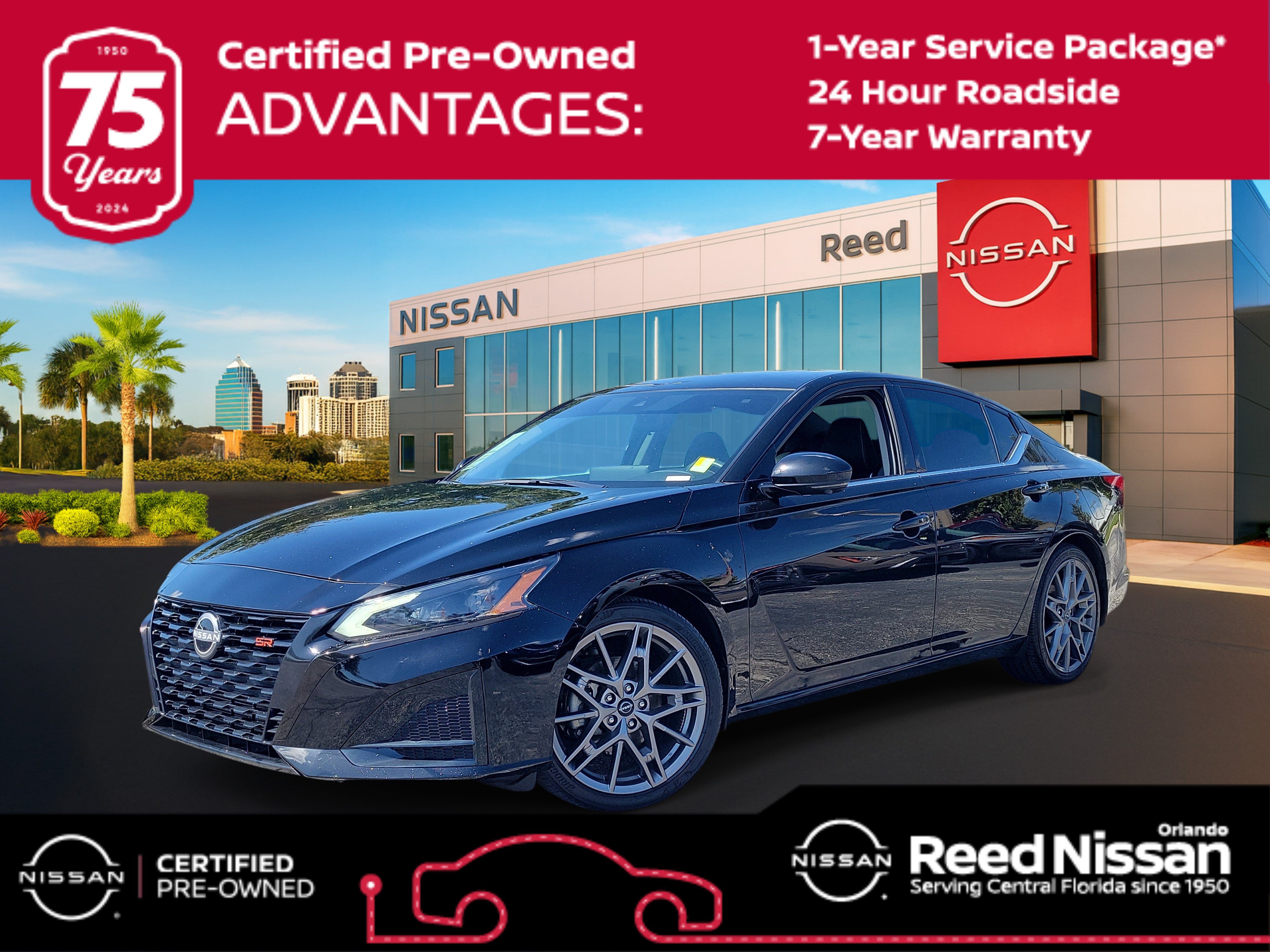 Certified 2024 Nissan Altima 2.0 SR FWD image 1