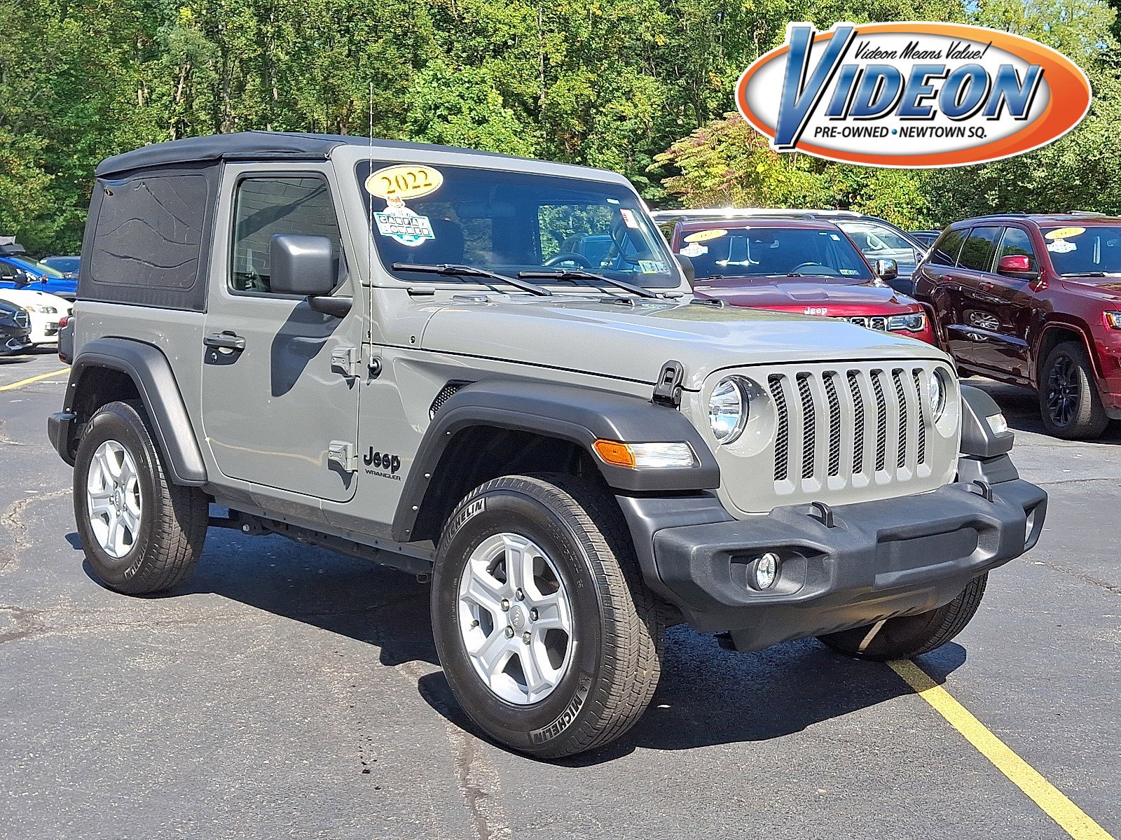 Certified 2022 Jeep Wrangler Sport S