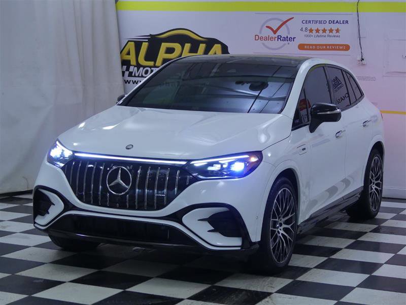 Used 2024 Mercedes-Benz EQE AMG 4MATIC SUV w/ AMG Night Package image 4