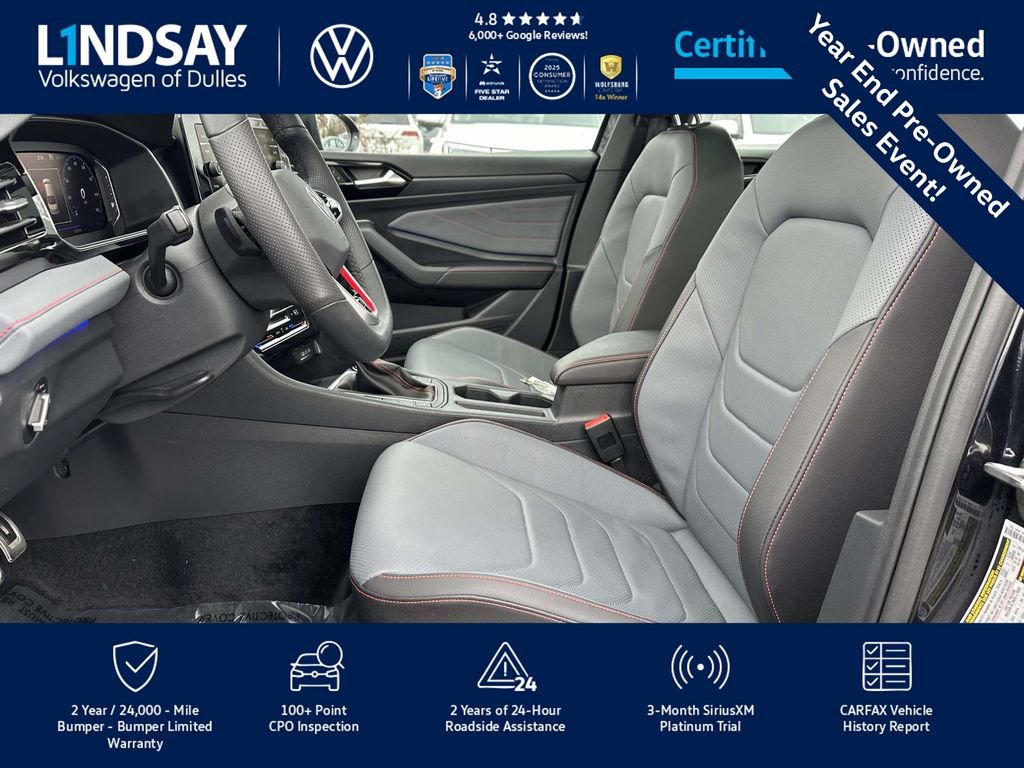 Certified 2025 Volkswagen Jetta GLI Autobahn w/ GLI Black Package image 12