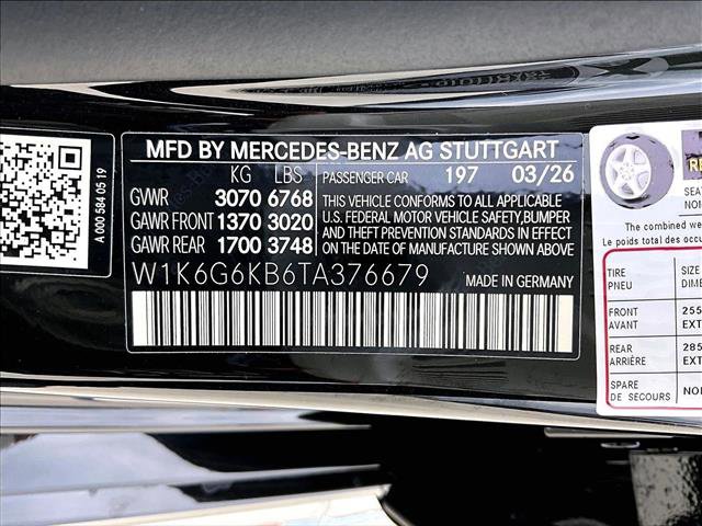 New 2026 Mercedes-Benz S 580e 4MATIC Sedan image 15