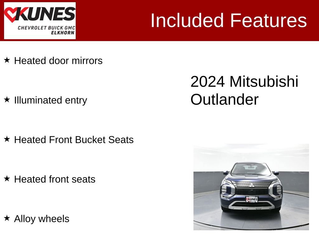 Used 2024 Mitsubishi Outlander SE image 3