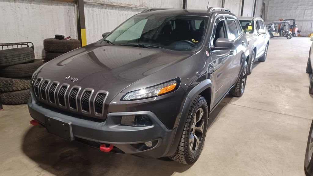 Used 2015 Jeep Cherokee Trailhawk w/ Leather Interior Group