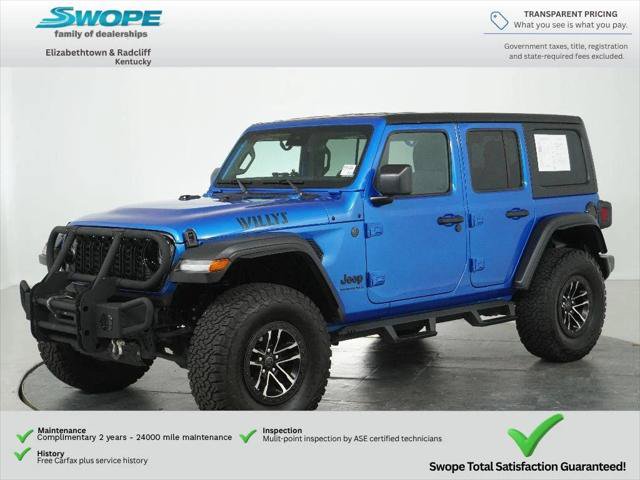 Certified 2025 Jeep Wrangler Unlimited Sport AWD/4WD image 7